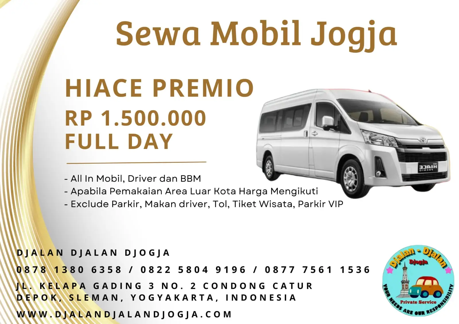 Sewa Mobil - Hiece Premio