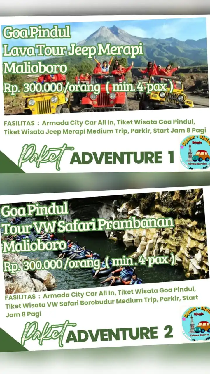 Adventure Paket 1 - Offroad Merapi