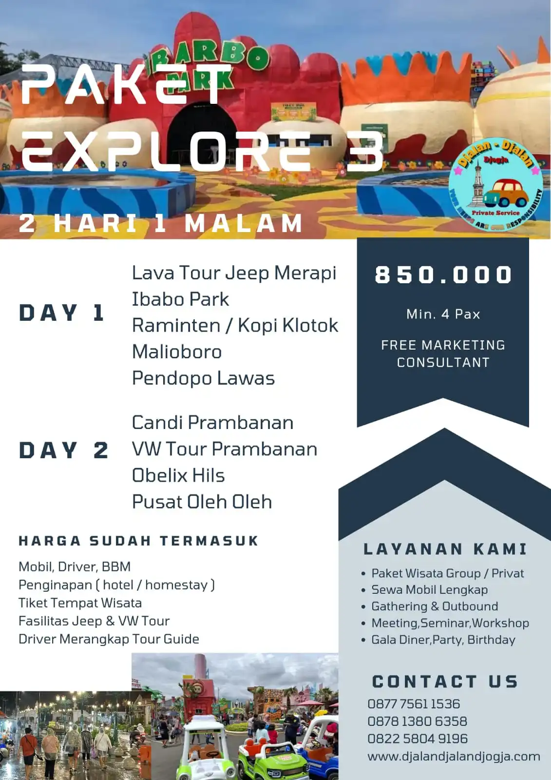 Explore lava tour yogyakarta